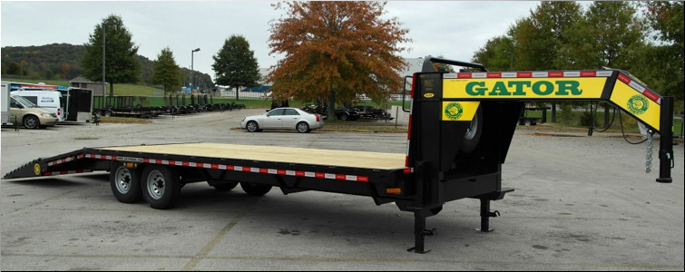 Gooseneck flat bed trailer for sale14k  Hamblen County, Tennessee